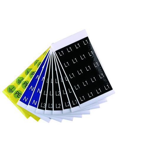 SERV-P. DIAM16 PE GE/GN Gerätemarkierung, 16 mm