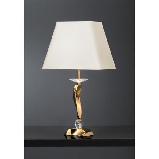 829043 Tischleuchte, gold glänzend, E27, 1x60 W