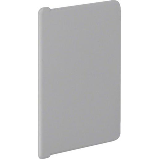 B6008047030 Endstück PVC V-Kanal BA6 60x80 grau