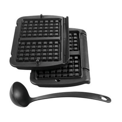 XA7238 Waffelplatten OptiGrill+, Schwarz