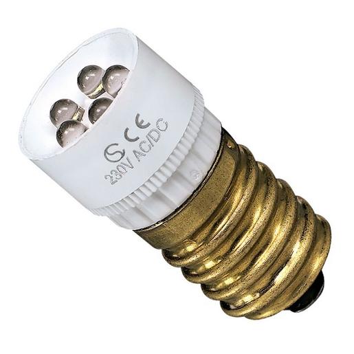 E 14-230 LED W LED-Cluster-Lampe für Lichtsignale, E14,